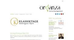 Desktop Screenshot of organza.ch