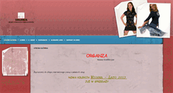 Desktop Screenshot of organza.gda.pl